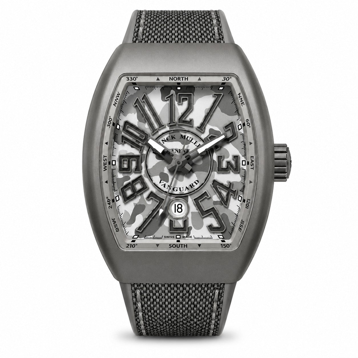 FRANCK MULLER Vanguard Camouflage, Titanium Grey Dial