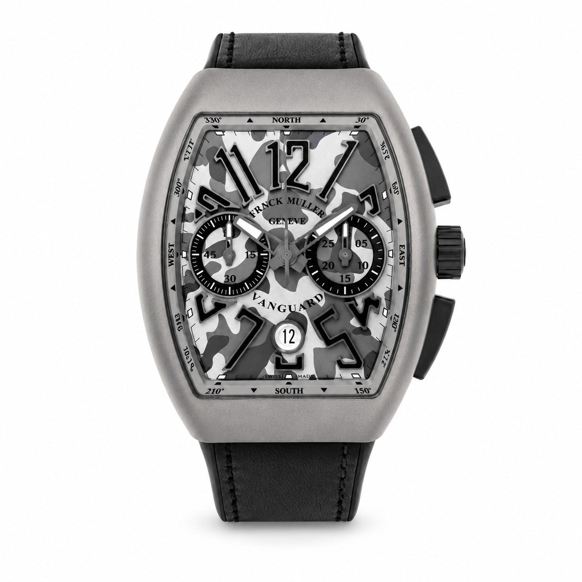 FRANCK MULLER Vanguard Camouflage Chronograph, Titanium