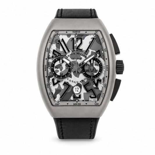 FRANCK MULLER Vanguard Camouflage Chronograph, Titanium