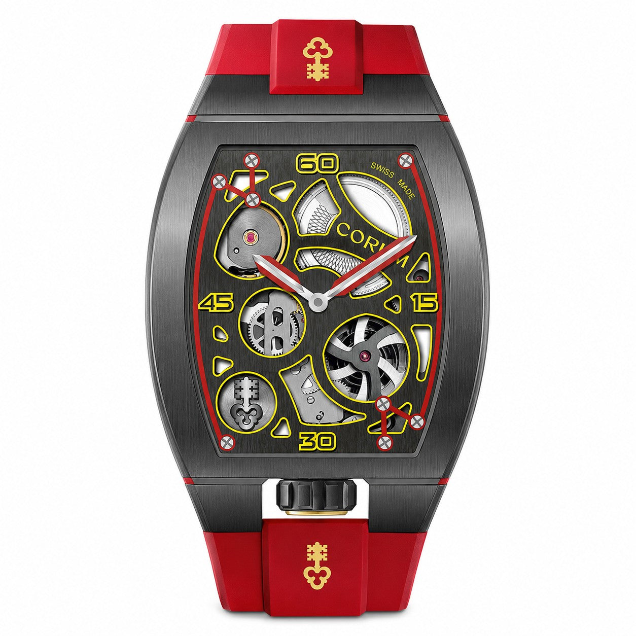 CORUM Lab 01 Titanium Black DLC Red “Limited Edition”