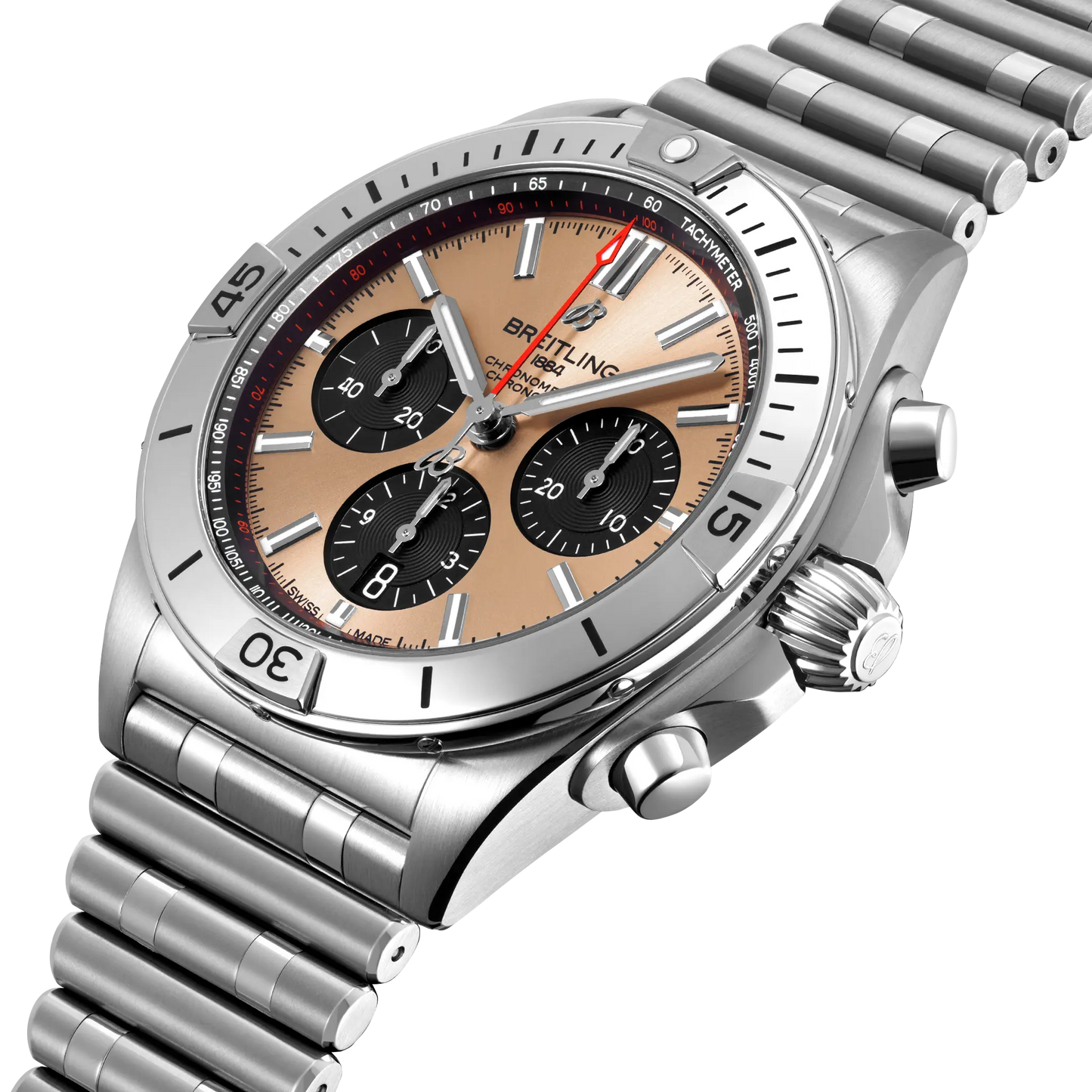 BREITLING Chronomat B01 42mm Stainless Steel, Bronze dial