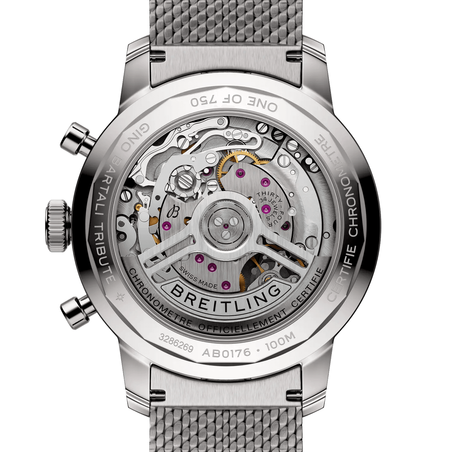 BREITLING Top Time B01 Gino Bartali, 41mm Stainless Steel, Blue dial - Classic Kaf