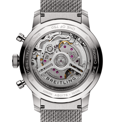 BREITLING Top Time B01 Gino Bartali, 41mm Stainless Steel, Blue dial - Classic Kaf