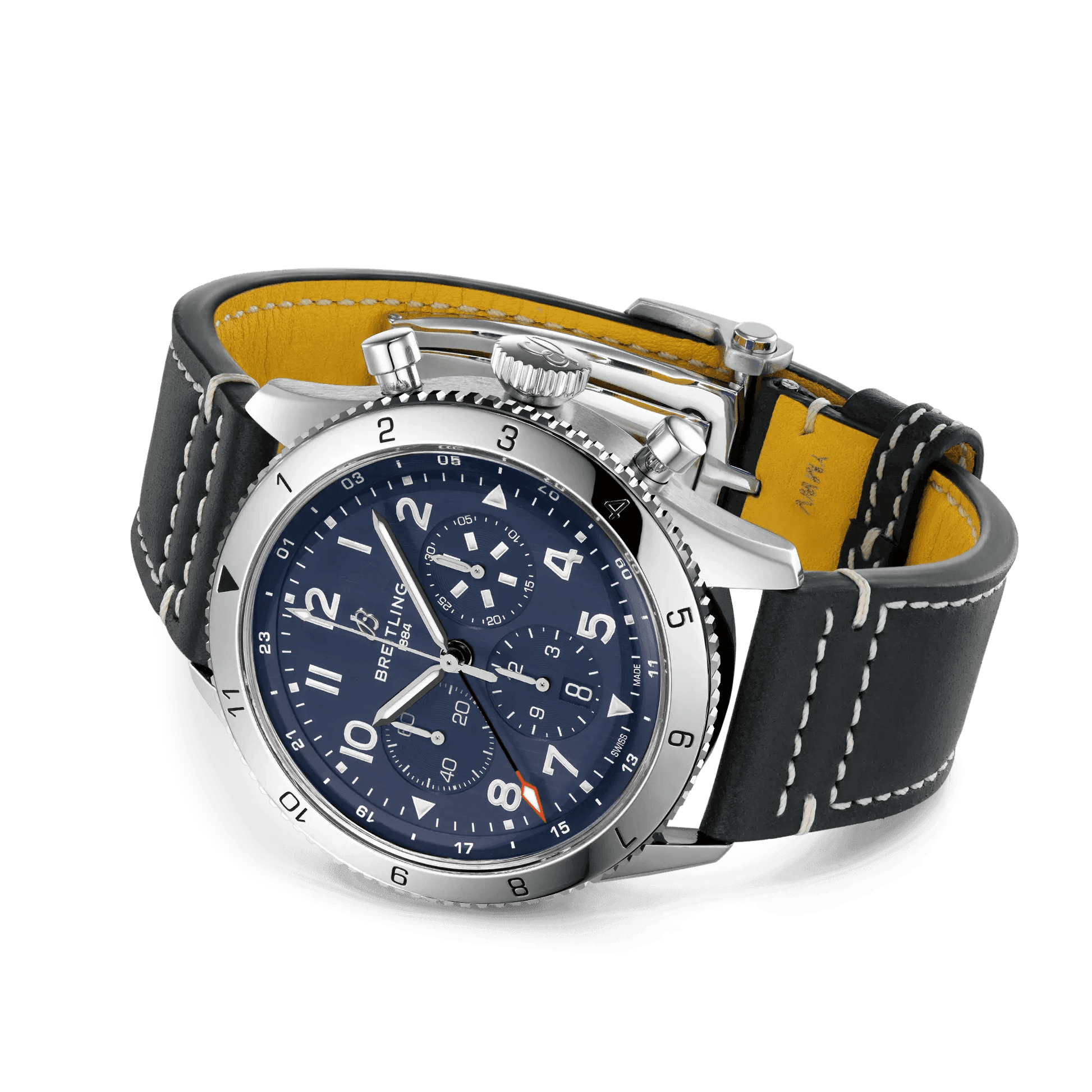 BREITLING Super AVI B04 Chronograph GMT 46 Tribute to Vought F4U Corsair - Classic Kaf