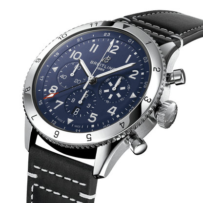 BREITLING Super AVI B04 Chronograph GMT 46 Tribute to Vought F4U Corsair - Classic Kaf
