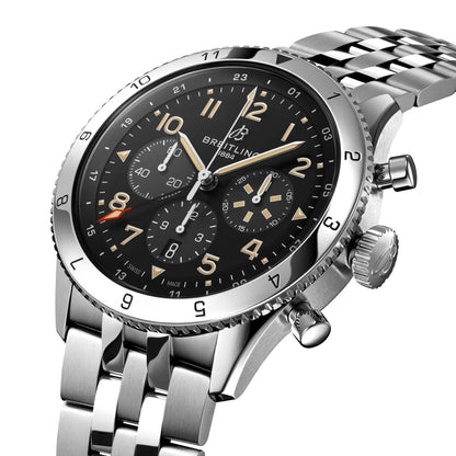 BREITLING Super AVI B04 Chronograph GMT 46 P-51 Mustang - Classic Kaf