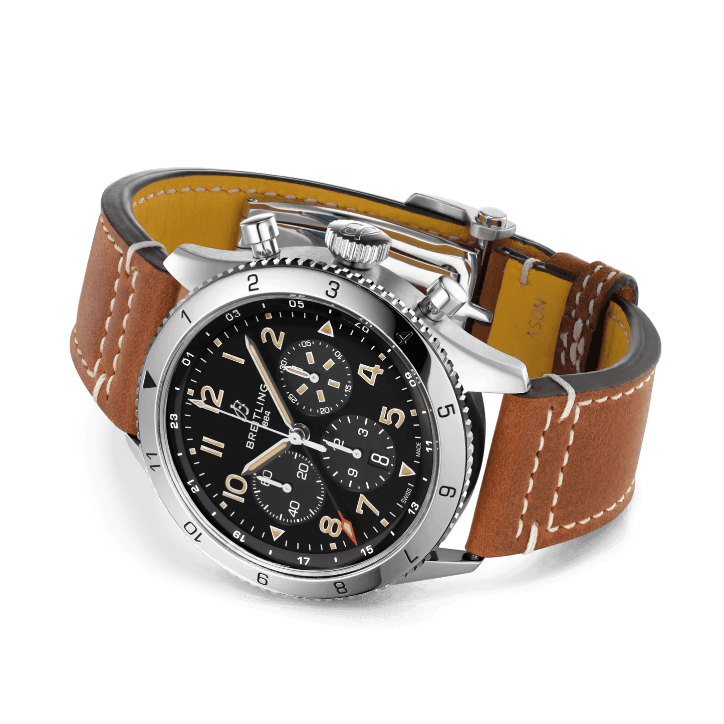 BREITLING Super AVI B04 Chronograph GMT 46 P-51 Mustang - Classic Kaf