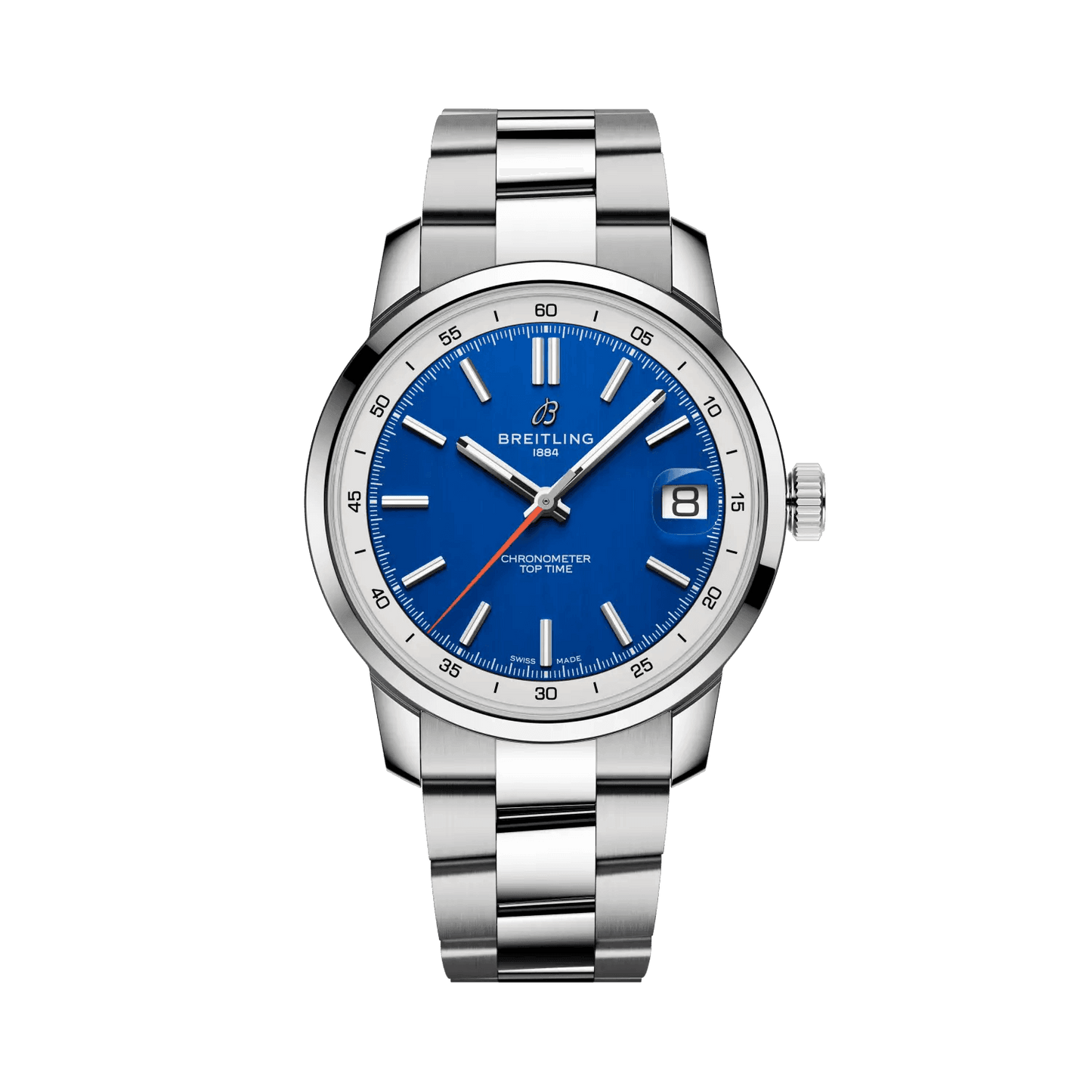 BREITLING Top Time B31, 38mm Stainless Steel, Blue dial - Classic Kaf