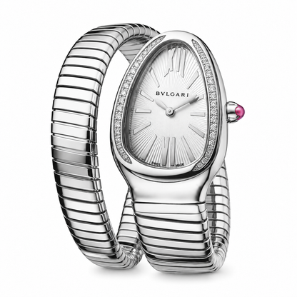 BVLGARI Serpenti Tubogas Watch, Stainless steel