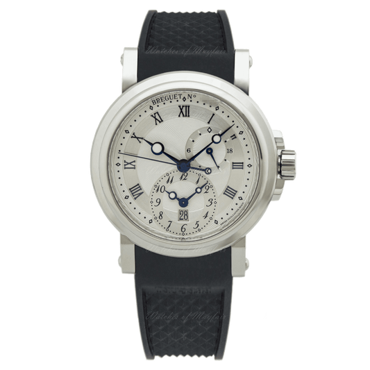 Breguet Marine GMT Silver Dial Men's Watch - Classic Kaf