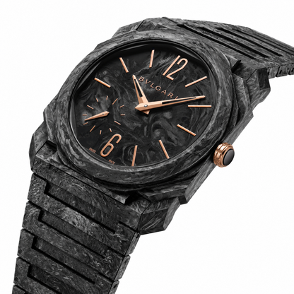 BVLGARI Octo Finissimo Watch, Carbon