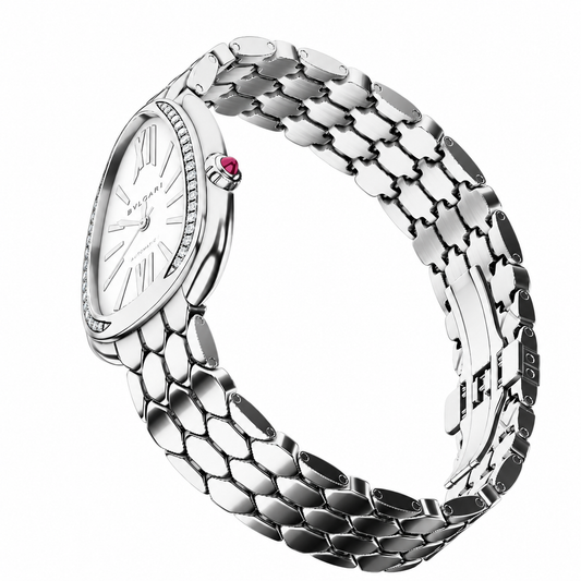 BVLGARI Serpenti Seduttori Automatic Watch, Stainless steel