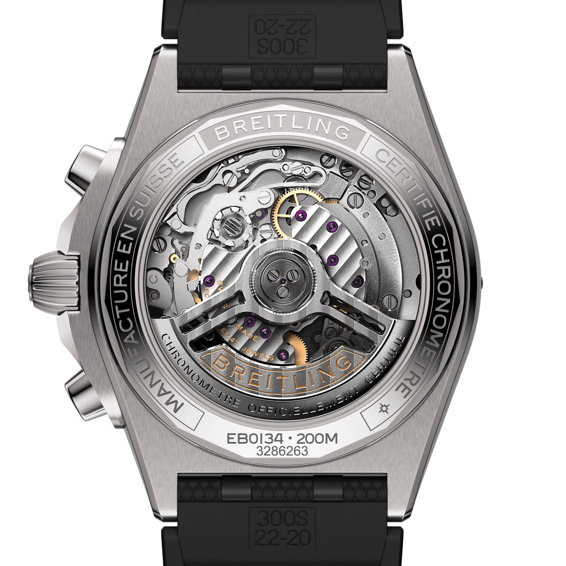 BREITLING Chronomat B01, 42mm Automatic Men's Watch EB0134101M1S1 - Classic Kaf