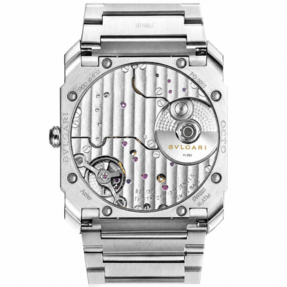 BVLGARI Octo Finissimo Watch, Pink dial