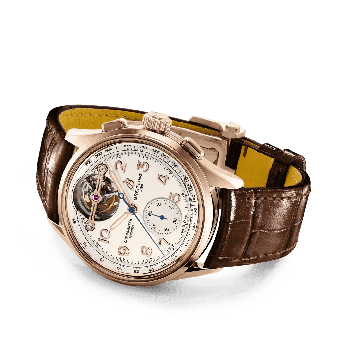 BREITLING Premier B21 Chronograph Tourbillon 42 Léon Breitling - Classic Kaf